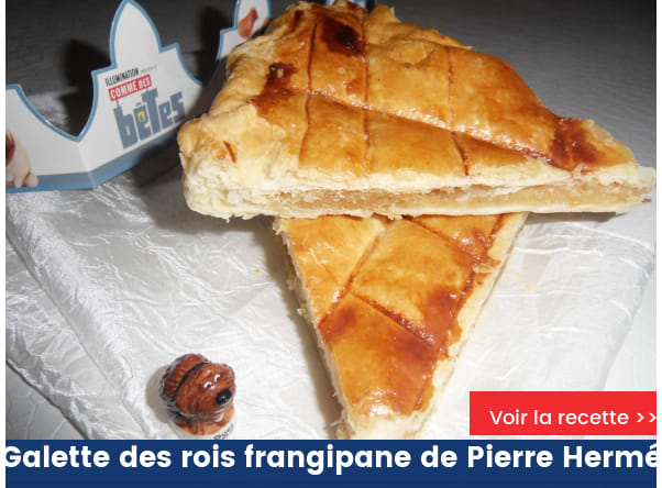 Galette des rois frangipane de Pierre Hermé